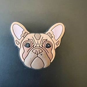 Crocs Jibbitz charm French bulldog